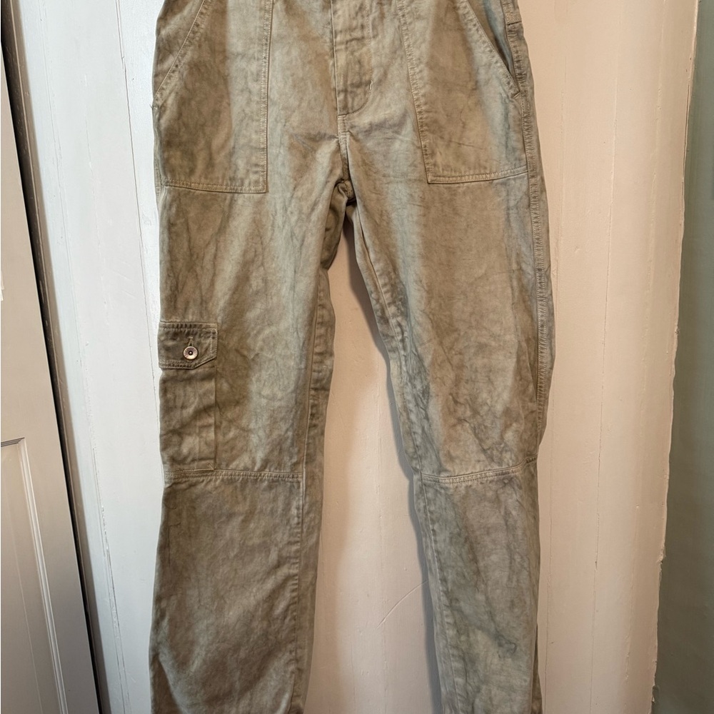 Men's Casual Hugo Boss tie dye Cargo Pants -‎ size 32 x 34 twill